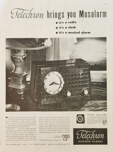 1947 telechron orologio - 1947,