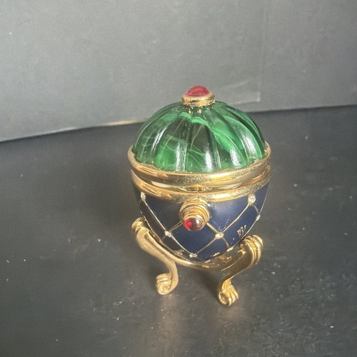 Romanoff blue green enamel - romanoff,