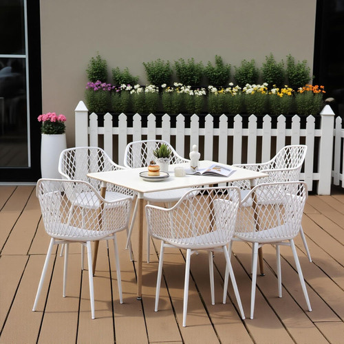 Set sedie giardino in - 6, da