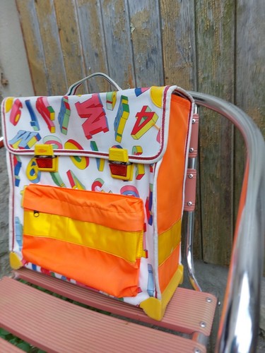 Cartella zaino vintage anni - vintage, 80