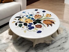 Tavolo angolare in marmo