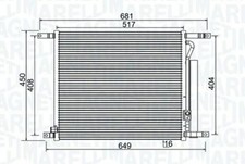 Condensatore radiatore aria - condensatore,