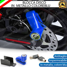 BLOCCA DISCO BLOCCADISCO METALLO COLORE BLU PER MONOPATTINI E-BIKE BICICLETTA