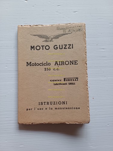 Moto guzzi airone 250 1950 - moto,