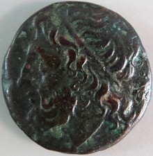 AE litra Greek Coins SICILY -