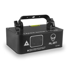 ALIEN 500mW RGB Laser Beam Line Scanner DJ Discoteca Palco Illuminazione Telecomando Nuovo Boxato