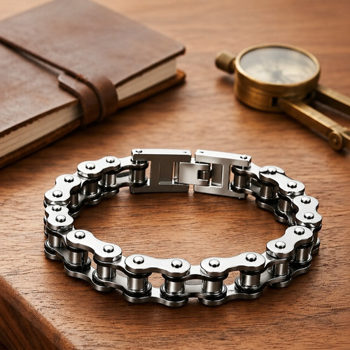 Bracciale uomo acciaio inox - uomo,