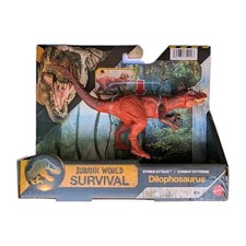 Mattel Jurassic World Modellino Dilophosaurus Savage Strike