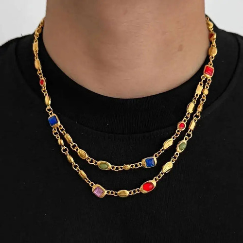 Collana trapano acrilico