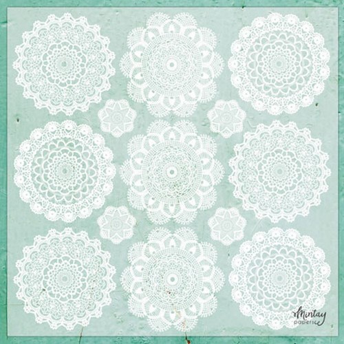 Carta vellum centrini doilies - vellum,