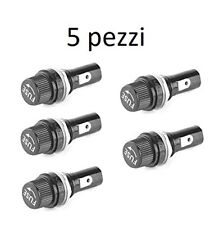 5 pezzi Portafusibile