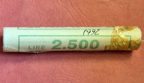 Rotolino lire 1992 vulcano - rotolino,