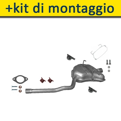 Silenziatore marmitta - silenziatore,