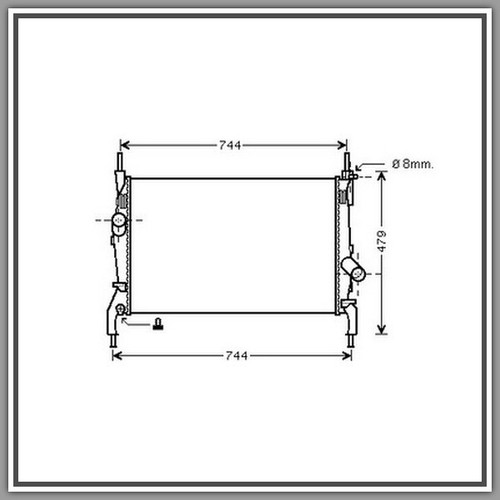 Radiatore ford transit anno - radiatore, transit-(anno