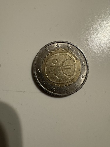 Moneta rara euro della - rara,