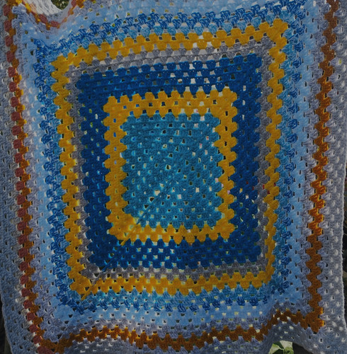 Coperta maglia nonna vintage