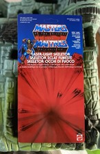 LASER LIGHT SKELETOR Eclat Funeste Custom Card MASTERS THE UNIVERSE MOTU