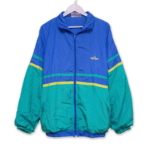 Giacca vento vintage - giacca, blu