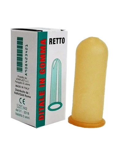 Ditale gomma retto - ditale,