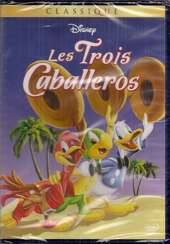 Dvd les trois caballeros - trois, caballeros"