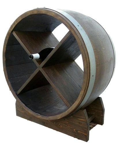 Botte porta bottiglie - botte/, mezza