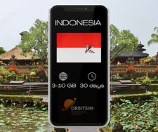 Indonesia - 3GB-10GB per 30
