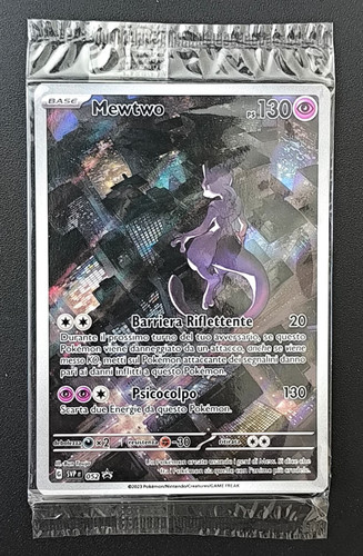 Carta pokemon mewtwo svp052 - pokemon,