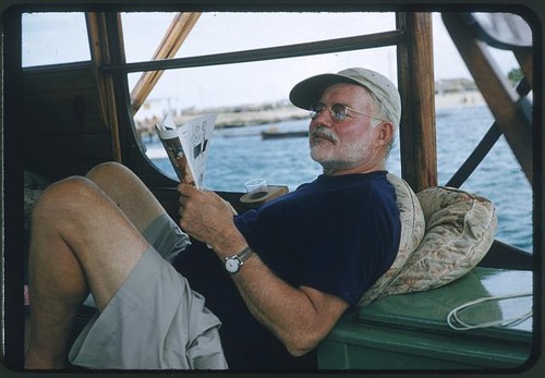 Foto ernest hemingway 1956 - foto:,