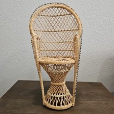 Mini pavone vimini ventaglio