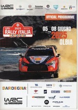 WRC Italia 2025 libretto programma (47 pagine)