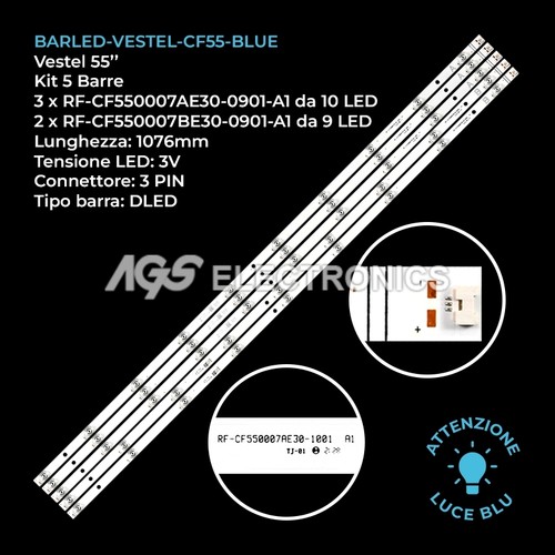 Kit barre strip led tv - 5,