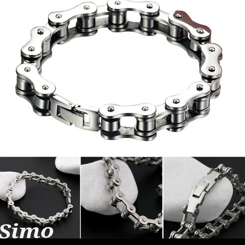 Bracciale uomo acciaio bikers - acciaio,