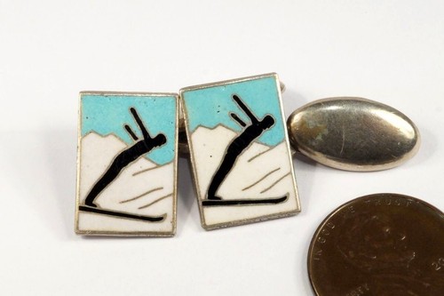 Gemelli art deco smalto - art,