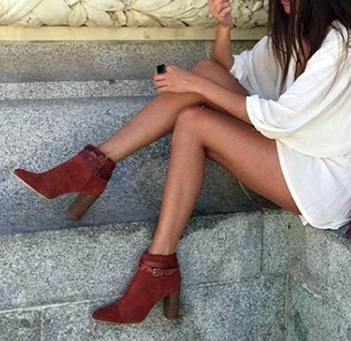 Zara new brick leather - new,