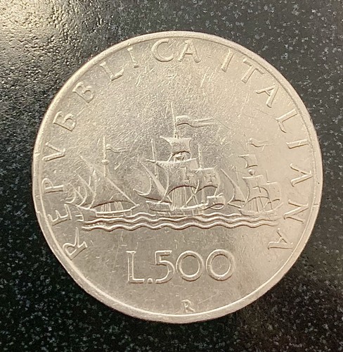 500 lire 1959 caravelle - lire,