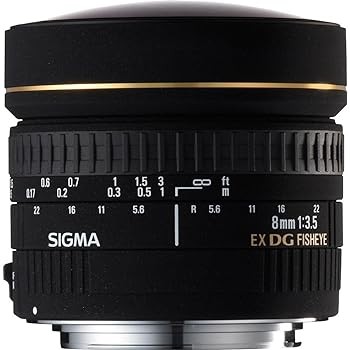 Fisheye circolare sigma 8mm - fisheye,