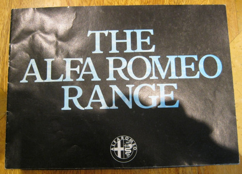 Brochure alfa romeo alfasud - brochure, romeo.