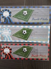 Inviti compleanno calcio - inviti,