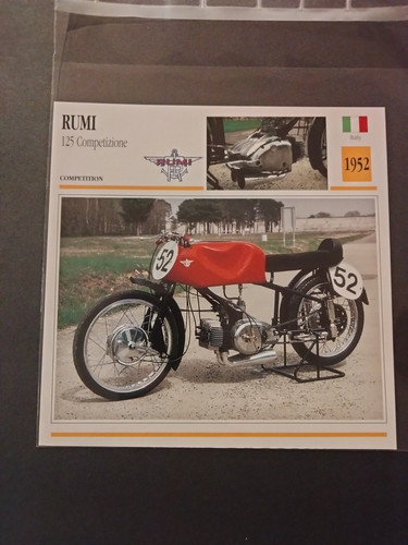Rumi 1952 125 competizione - rumi,