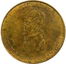 1969 Francia Total Gas Gettone Museo del Louvre - Bonaparte en Italie (02542)