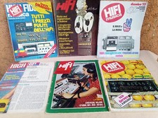 Lotto Riviste   Hi-fi Musica , Anni 70 Vintage