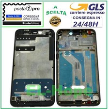 MIDDLE FRAME TELAIO CORNICE LCD PER HUAWEI P8 LITE 2017 PRA-LA1 LX1 LX3 NERO
