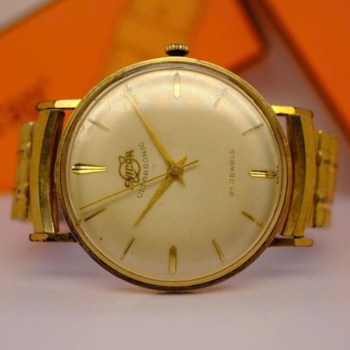 Orologio enicar ultrasuoni oro - enicar,