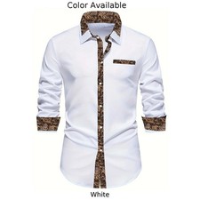 Camicia uomo elegante manica