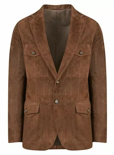 Blazer uomo marrone - vero, due