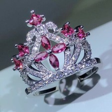 Anello Argento 925 Corona