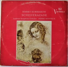 RCA VICTROLA STEREO VICS 1013 GERMANY RIMSKY-KORSAKOV "Scheherazade" MONTEUX