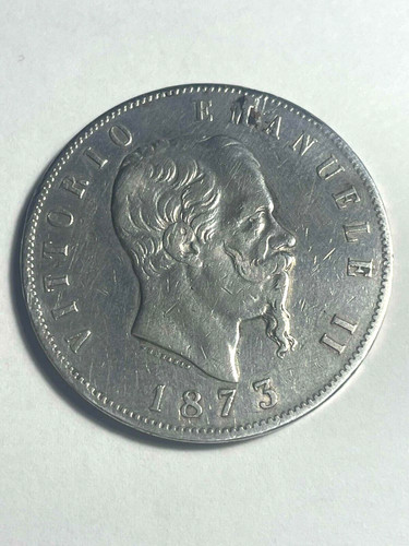 Lire1873 vittorio emanuele - lire1873,,
