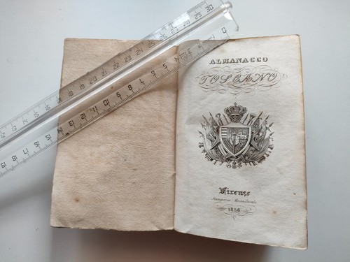 Almanacco toscano 1836 - almanacco,