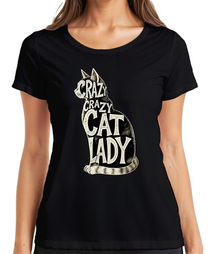 Shirt donna crazy - crazy, lady